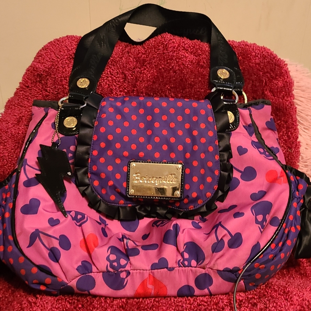 Betsy Johnson colourful purse